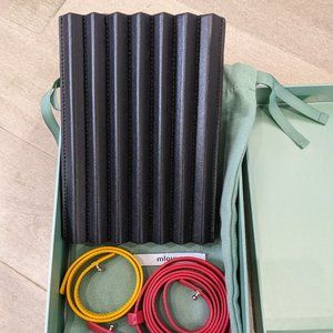 Mlouye Pleated Tool Bag - Black